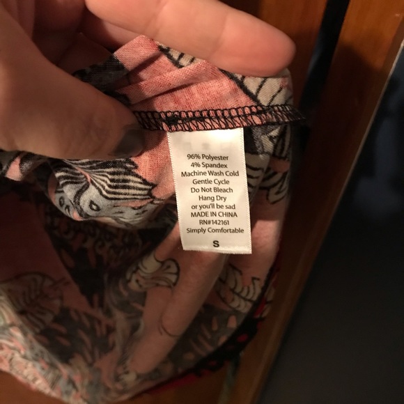 Small Carly LuLaRoe High Low Dress NWT - Picture 5 of 5